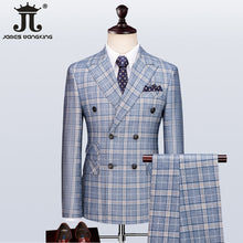 Load image into Gallery viewer, Tuxedo Casual Slim Suit Set
