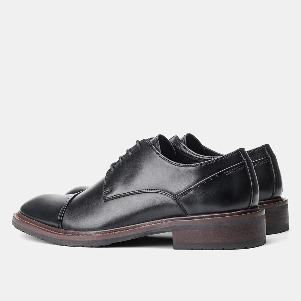 Genuine Leather Derby Shoes