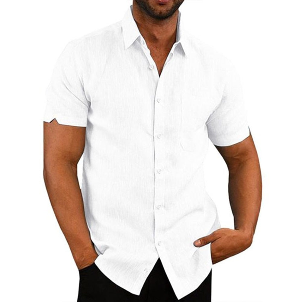 FashionBlend™ -Cotton Short-Sleeved Shirt