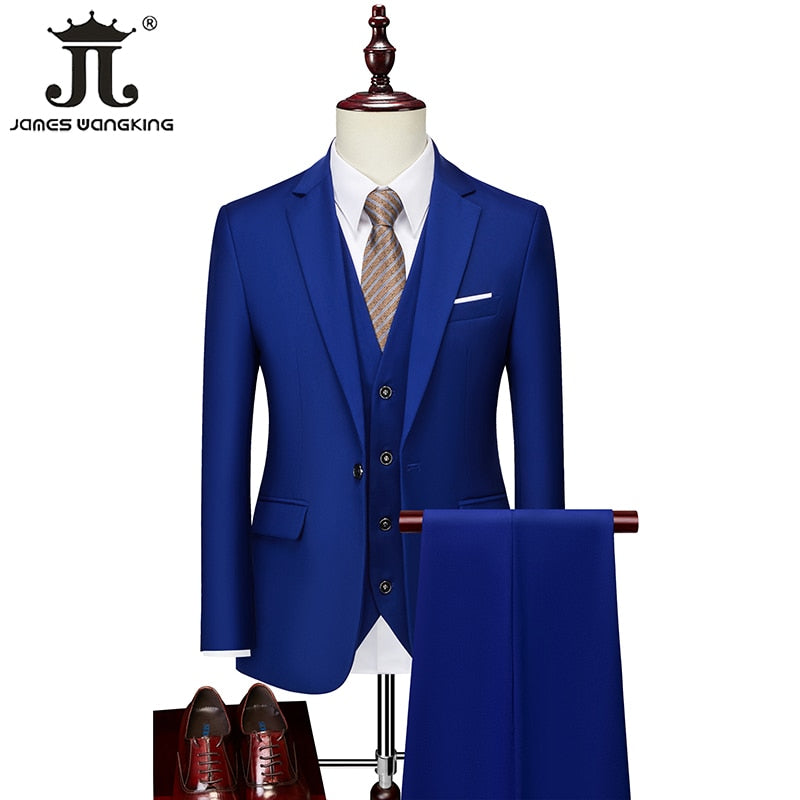 Business Casual Suit 3 Piece