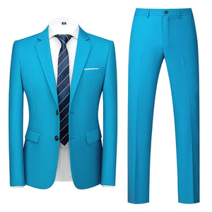 Solid Color Suit Set