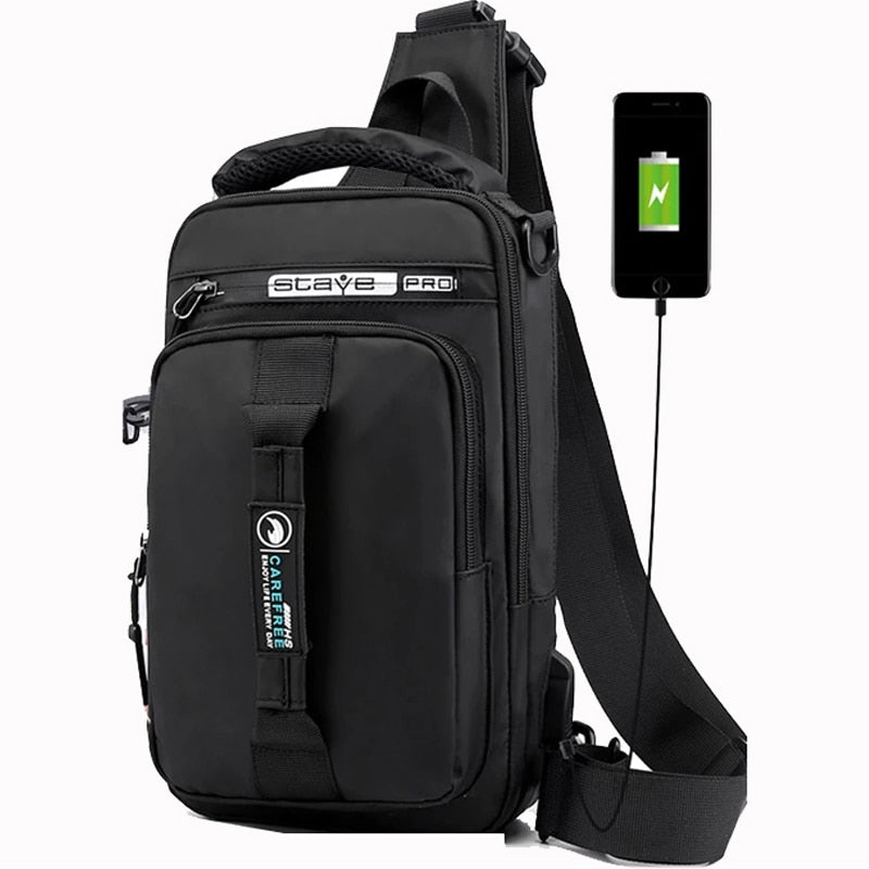 Multifunction USB Shoulder Bag