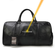 Load image into Gallery viewer, Grab N&#39;Go- Travel Duffle Leather Bag
