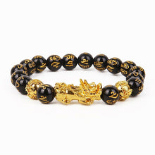 Load image into Gallery viewer, Feng Shui Black Beads Bracelet
