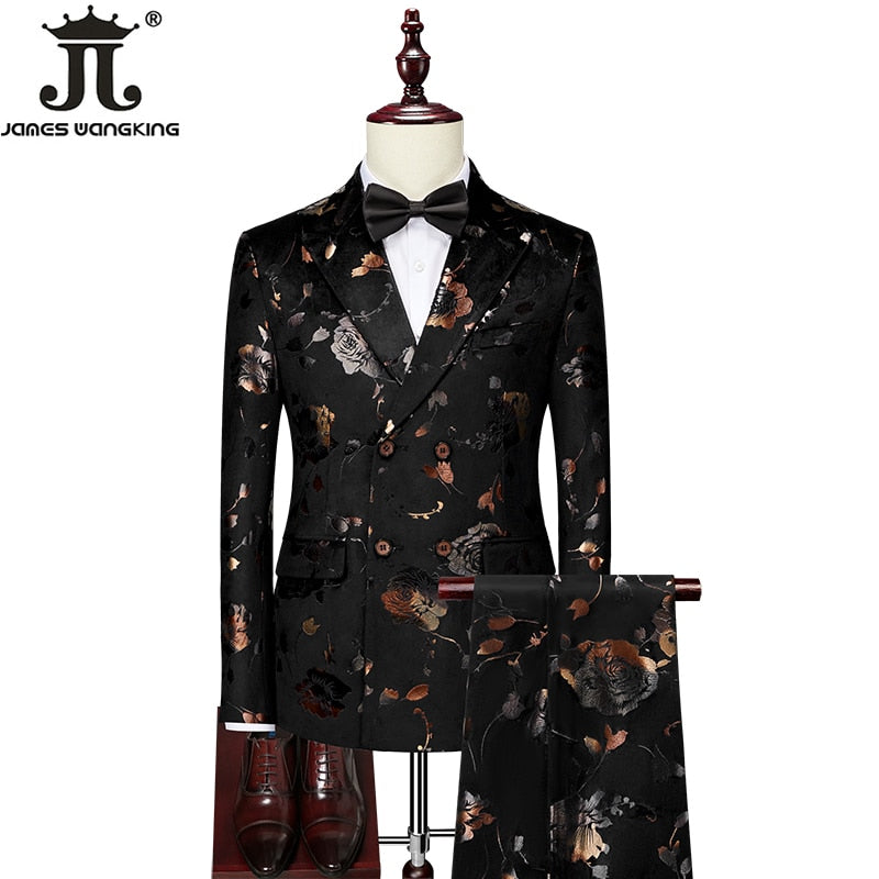 Fashion Printing Suit Set