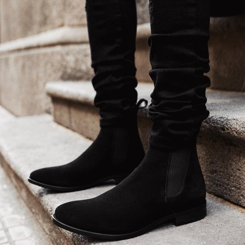 TrailMaster™- Men Leeather Chelsea Boots