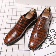 Load image into Gallery viewer, Black Brown Oxfords Shoes
