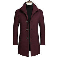 Load image into Gallery viewer, Winter Collar Long Coat
