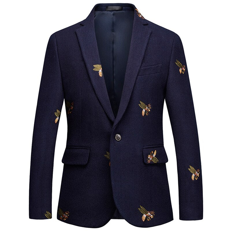 Boutique Flower Suit Jacket