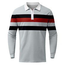 Load image into Gallery viewer, Long Sleeve Polo Shirt
