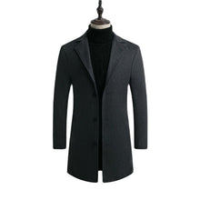 Load image into Gallery viewer, Casual Business Long Coat
