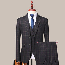 Load image into Gallery viewer, 3 Pcs Set Blazers Pants Vest
