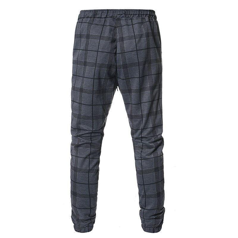 WeekendEase™ - Fashion Slim Plaid Pants