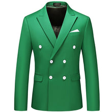 Load image into Gallery viewer, Double Breasted Suit Jacket
