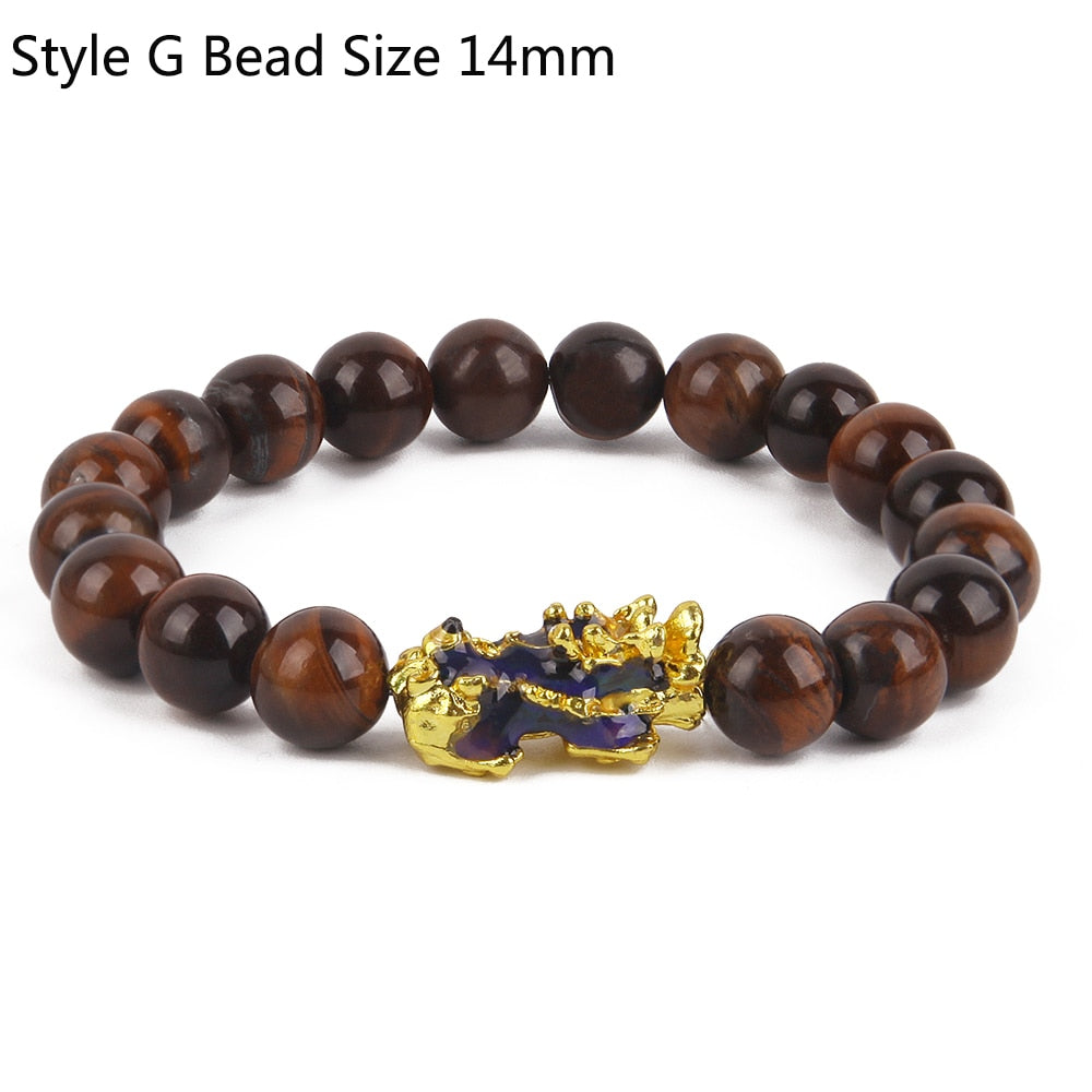 Feng Shui Black Beads Bracelet