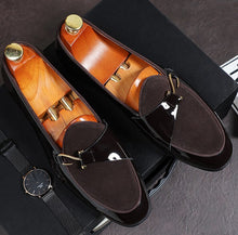 Load image into Gallery viewer, Leather Slip-on Loafer
