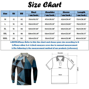 Autumn Casual  Long Sleeve Ethnic  Mens Polo Shirt