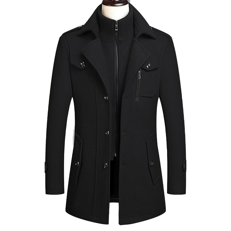 Winter Men's Wool Coats