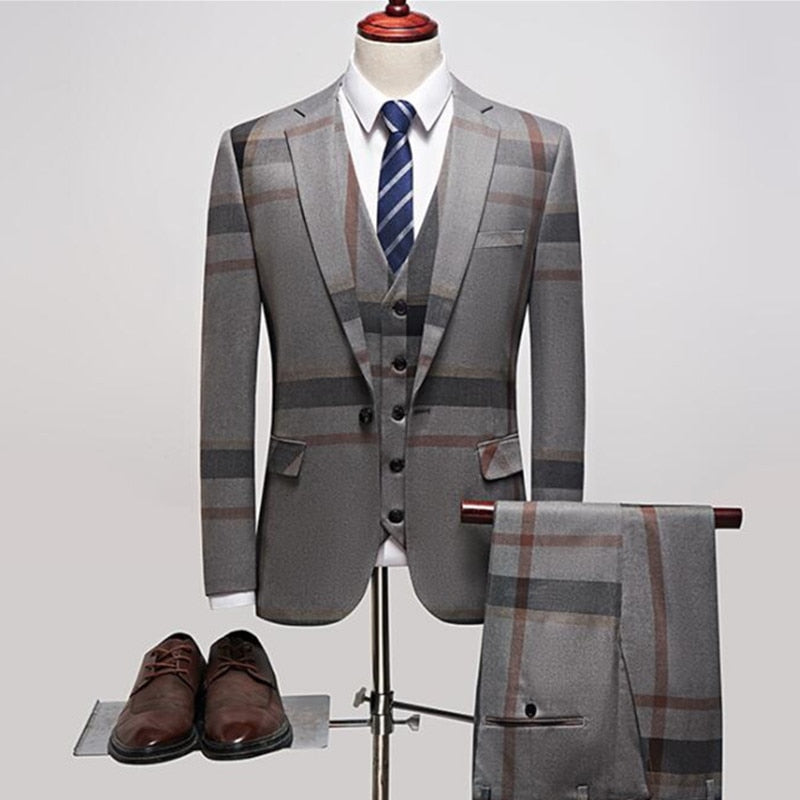 3 Pcs Suits Set