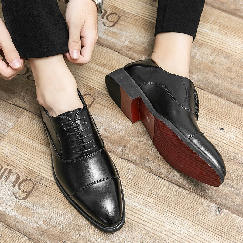 Red Sole Oxford Shoes