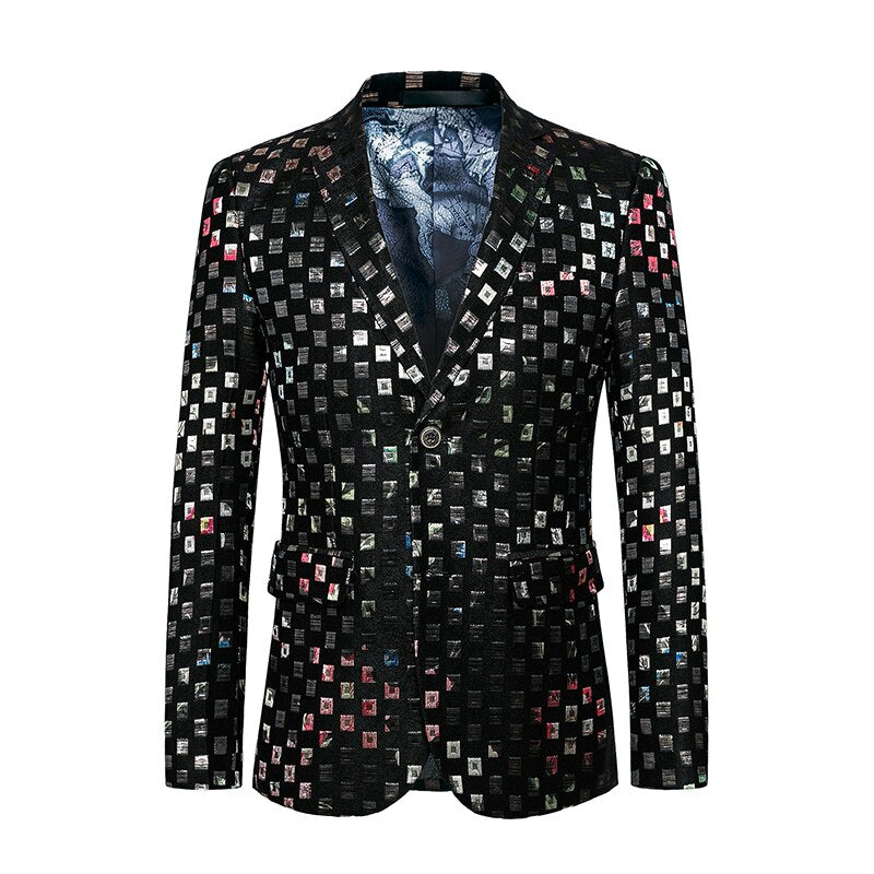 Boutique Flower Suit Jacket