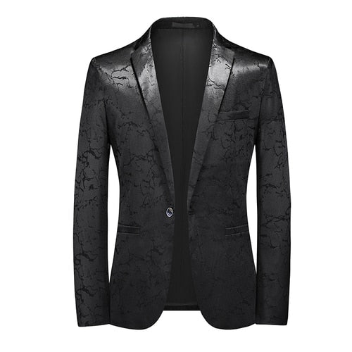 Printing Slim Fit Suit