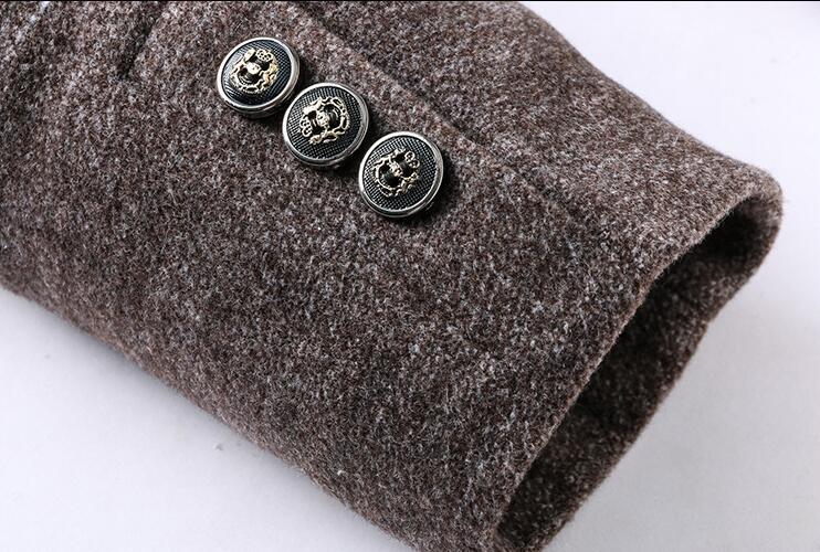 Winter Casual Wool Coat