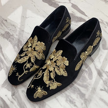 Load image into Gallery viewer, LuxeMotion™ - Embroidery Flower Loafer
