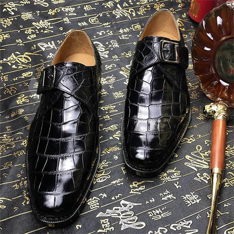 Single Buckle Dress Shoes