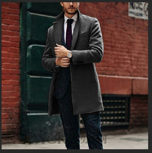 Casual Business Woolen Coat