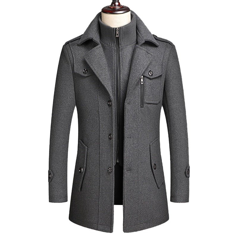 Winter Men's Wool Coats