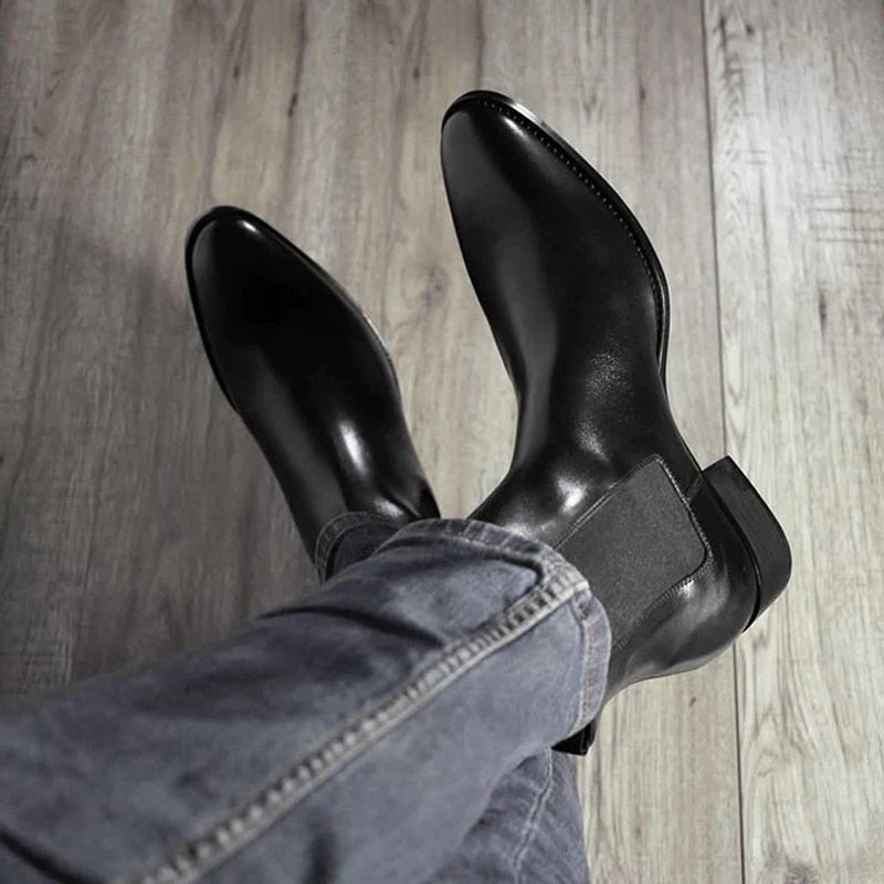 TrailMaster™- Men Leeather Chelsea Boots