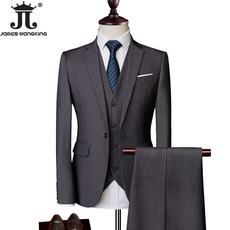 Business Casual Suit 3 Piece