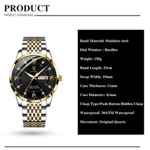 Load image into Gallery viewer, Casual Sport Chronograph Stainless Steel Watch
