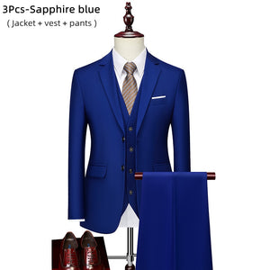 Luxury 3 Piece Suit Set