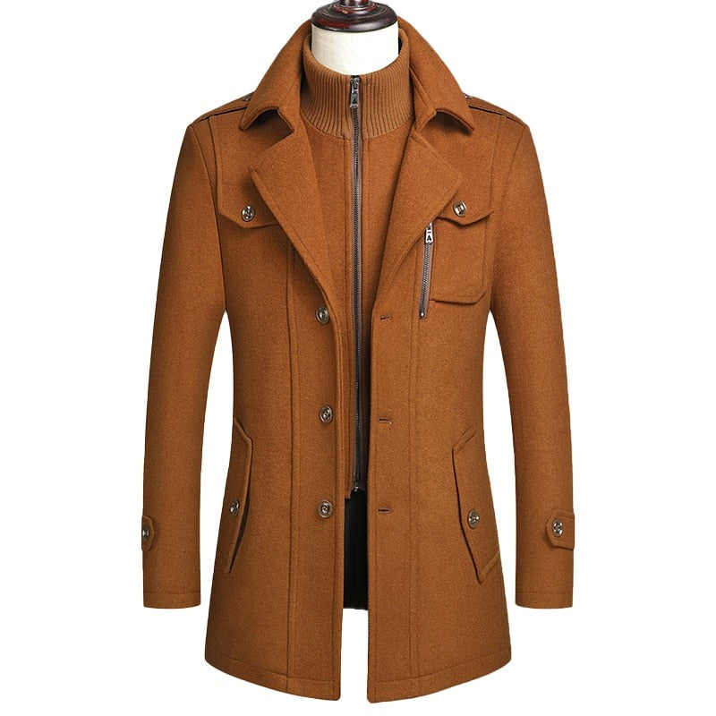 Winter Men's Wool Coats