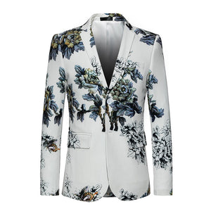 Boutique Flower Suit Jacket