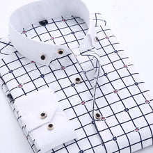 Load image into Gallery viewer, Men&#39;s Turn-Down Collar Slim Fit Shirt
