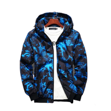 Load image into Gallery viewer, Mens Colored Camouflage Pilot Bomber Jacket
