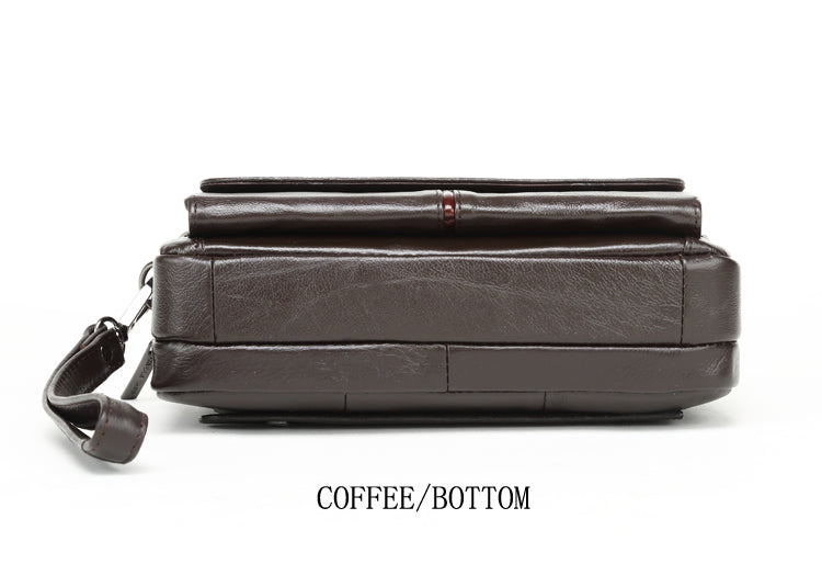 Men's Genuine Leather Clutch Bag