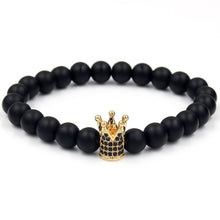 Load image into Gallery viewer, Gold King Crown Bracelet
