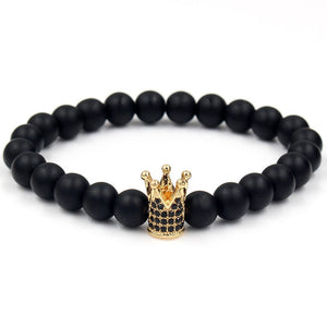 Gold King Crown Bracelet