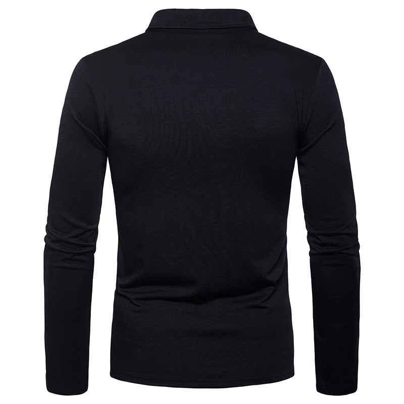 Men's Polo Long Sleeve Shirt