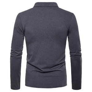 Men's Polo Long Sleeve Shirt