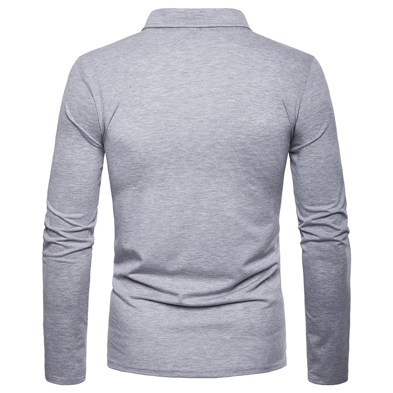 Men's Polo Long Sleeve Shirt