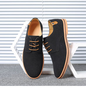 Hill Suede Leather Oxford Shoe