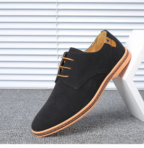Hill Suede Leather Oxford Shoe