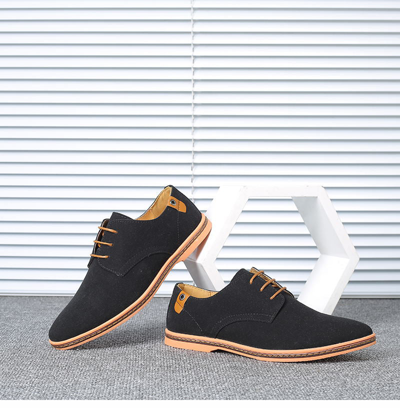 Hill Suede Leather Oxford Shoe