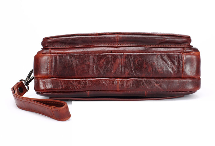 Men's Genuine Leather Clutch Bag