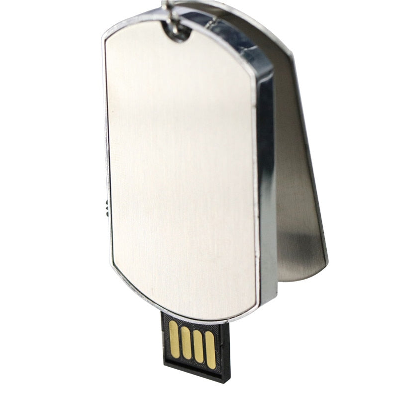 Dunton military-tag USB flash